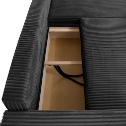 Narożnik PORTO L z funkcją spania i pojemnikiem