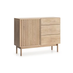 Komoda SAPPORO 3 szuflady i 1 drzwi | Styl i funkcjonalność