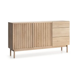 Komoda SAPPORO 3 szuflady i 2 drzwi | Nowoczesna i pojemna