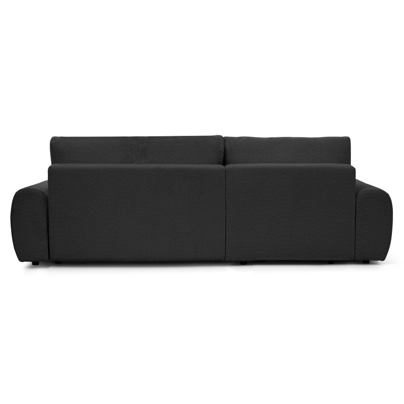 Narożnik OLIVER z funkcją spania i pojemnikiem – Bouclé