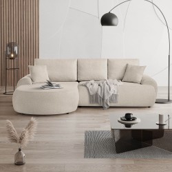 Narożnik do salonu TEDDY BOUCLE | BeautySofa24.pl