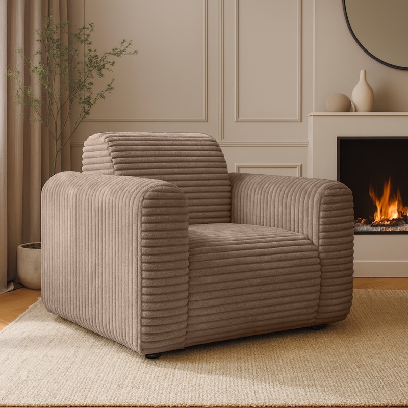 Fotel PUERTO w tkaninie Tilia – styl i komfort do salonu