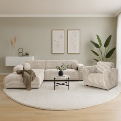 Fotel PUERTO w tkaninie Tilia – styl i komfort do salonu