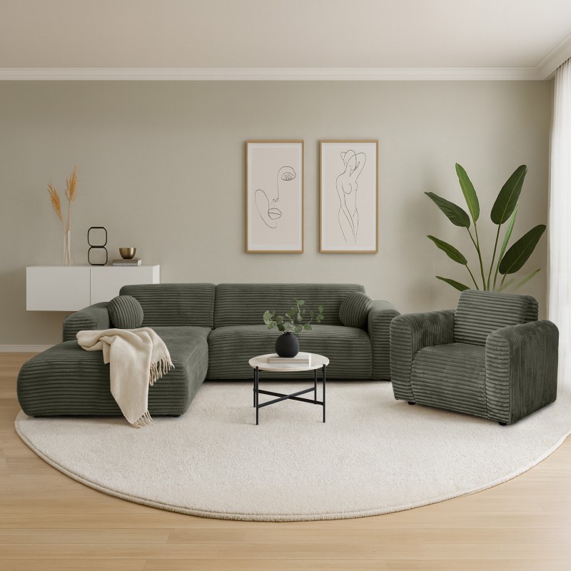 Fotel PUERTO w tkaninie Tilia – styl i komfort do salonu