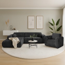 Fotel PUERTO w tkaninie Tilia – styl i komfort do salonu