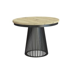 Okrągły rozkładany stół LUMI – nowoczesny stół