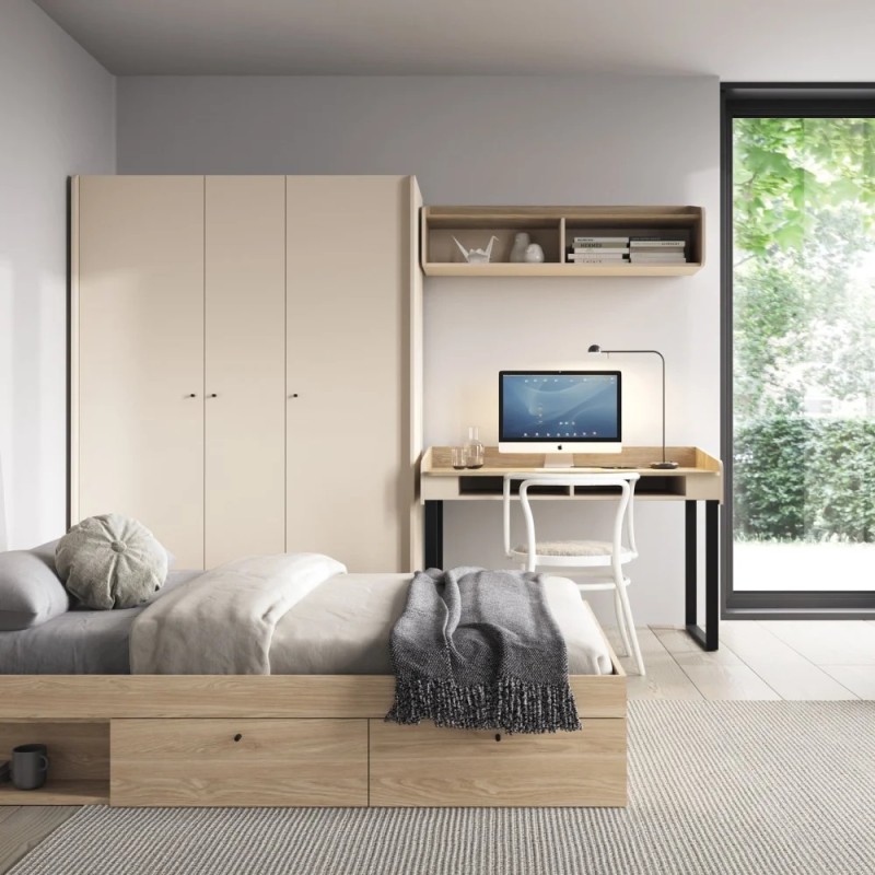 Regał ALEX 1 drzwi 2 szuflady – nowoczesny design