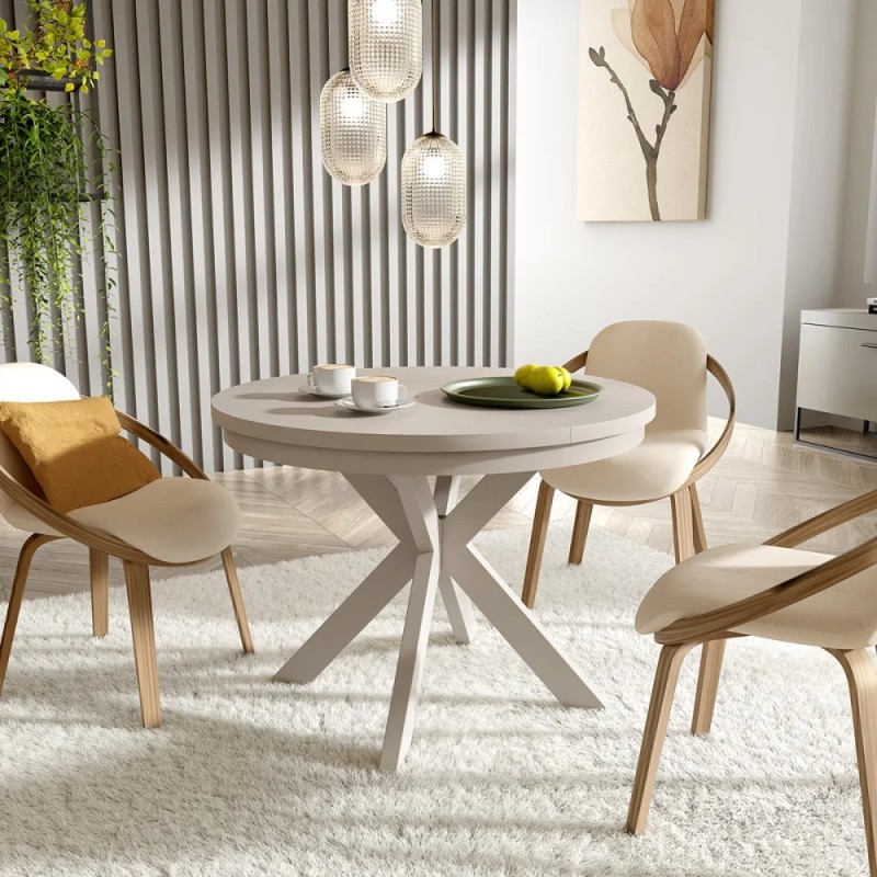 Okrągły stół rozkładany BILBAO – nowoczesny i solidny