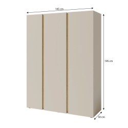 Szafa trzydrzwiowa LICO – nowoczesna, pojemna i elegancka