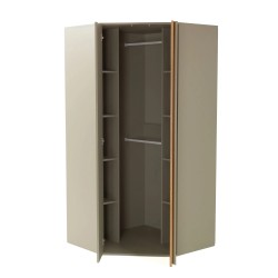 Narożna szafa LICO – nowoczesna szafa