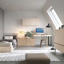 Regał LICO 1 drzwi 10 półek – nowoczesny i funkcjonalny