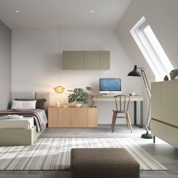 Komoda LICO 2 szuflady 4 drzwi – nowoczesna i funkcjonalna