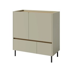 Komoda LICO 2 szuflady 2 drzwi – nowoczesna i funkcjonalna