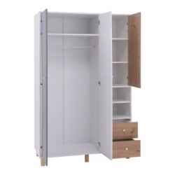 Szafa FIGO 3 drzwi 2 szuflady – nowoczesna i funkcjonalna