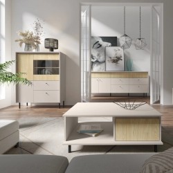 Komoda MONAKO 7 szuflad i 2 drzwi – elegancka, nowoczesna i pojemna