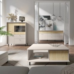 Komoda MONAKO 4 szuflady i 1 drzwi – nowoczesna i kompaktowa