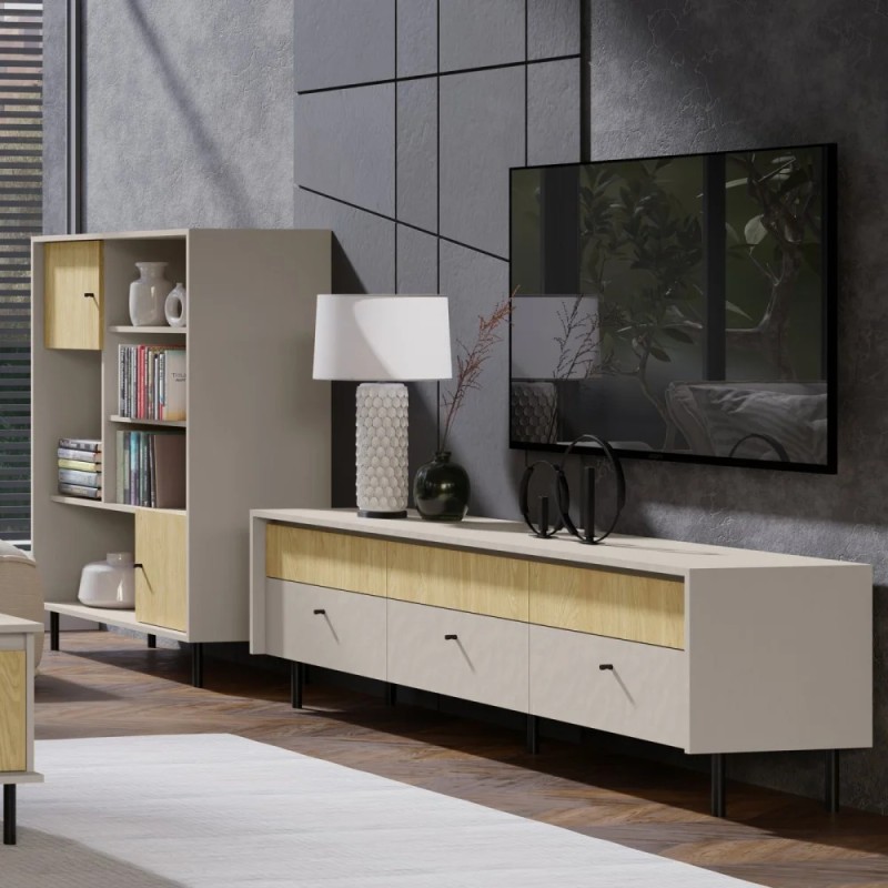 Szafka RTV MONAKO 4 szuflady – nowoczesny design