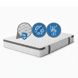 MATERAC MEDIRO FLEX SENIOR – nowoczesny materac z kokosem i pianką VISCO