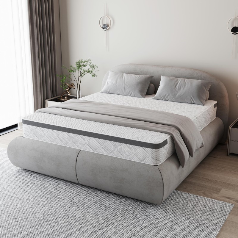 Materac kieszeniowy MEDIRO THERM SENIOR – dwustronny komfort H3/H4, 7 stref podparcia