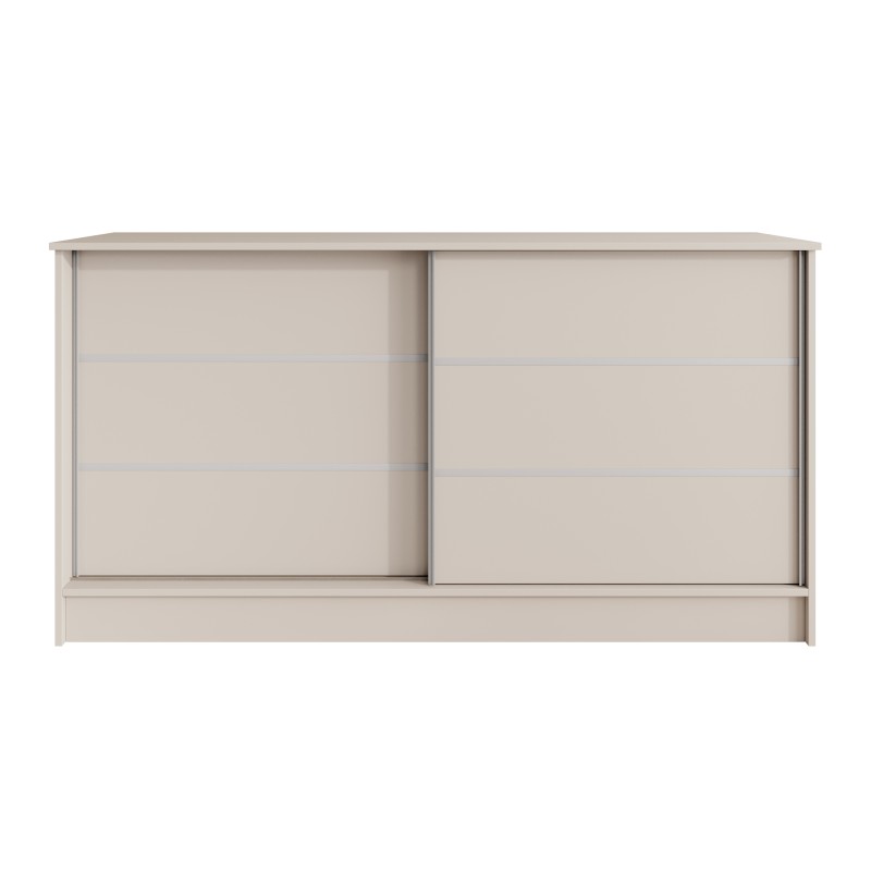 Komoda MIRELA z 2 drzwiami przesuwnymi – nowoczesna i elegancka komoda do salonu | BeautySofa24