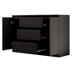 Komoda dwudrzwiowa z trzema szufladami LEMON | Beautysofa24.pl