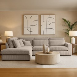 Narożnik do salonu PARMA L 🛋️ BeautySofa24.pl