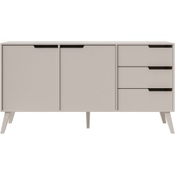 Komoda NOREL – nowoczesna komoda z 3 szufladami i 2 drzwiami