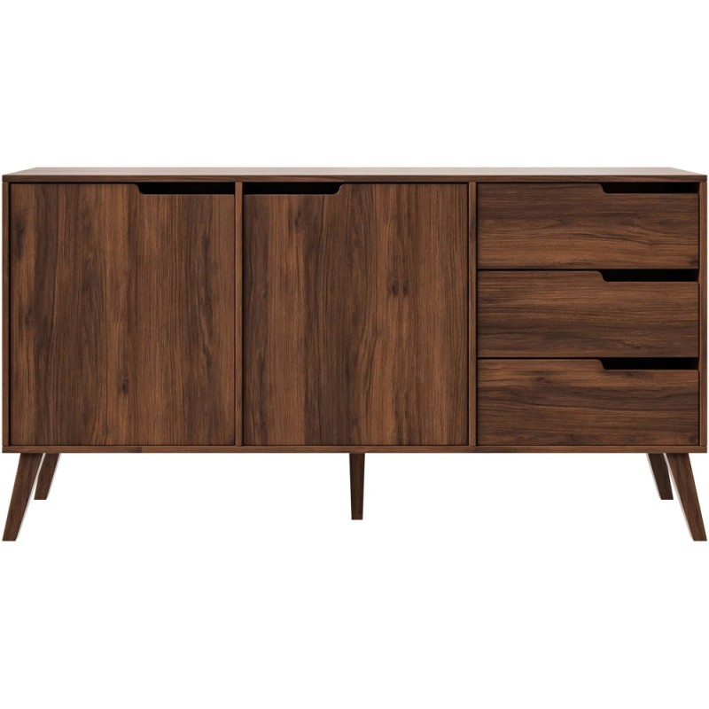 Komoda NOREL – nowoczesna komoda z 3 szufladami i 2 drzwiami