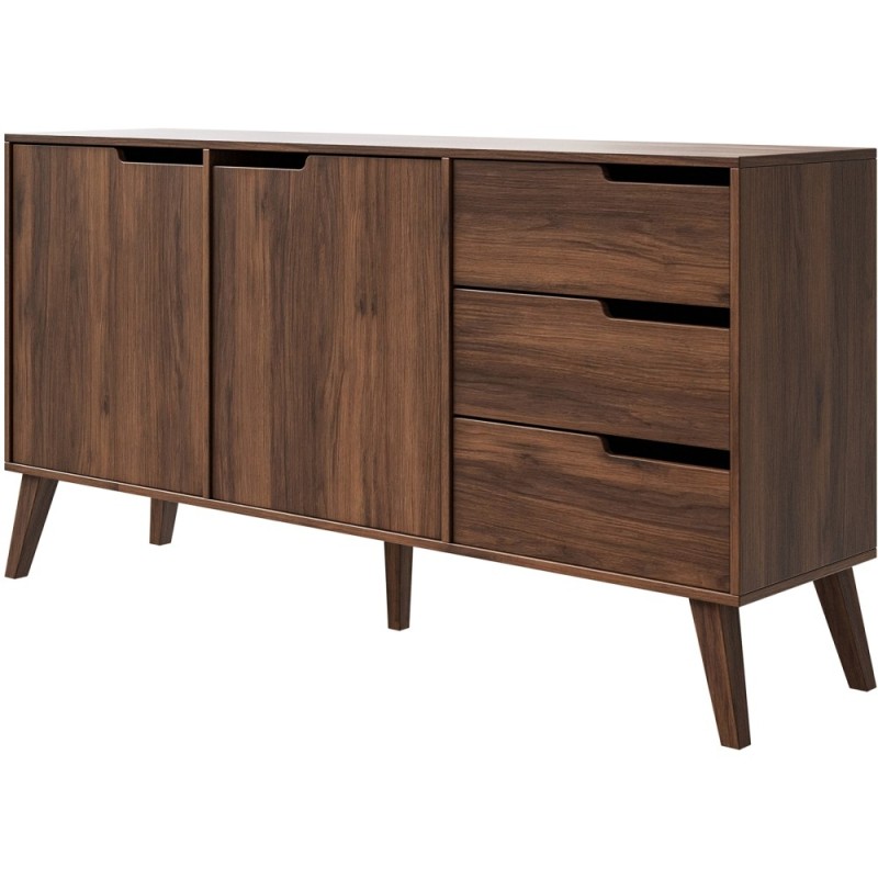 Komoda NOREL – nowoczesna komoda z 3 szufladami i 2 drzwiami