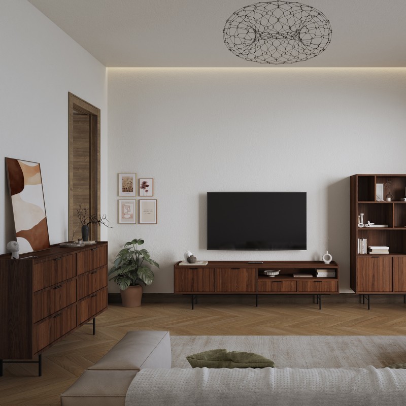 Komoda EVRON 6 szuflad – nowoczesna, elegancka i pojemna