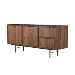 Komoda EVRON 2 szuflady i 2 drzwi – nowoczesna i elegancka