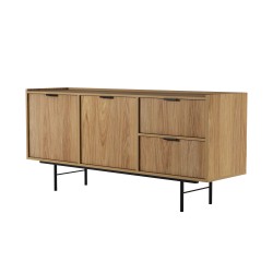 Komoda EVRON 2 szuflady i 2 drzwi – nowoczesna i elegancka