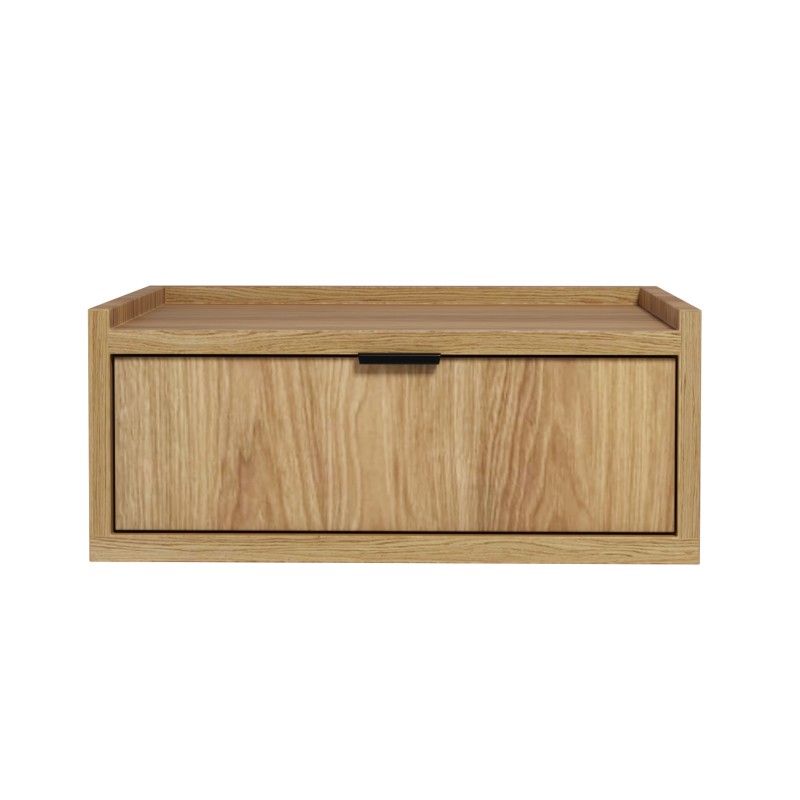 Wiszący stolik nocny EVRON z 1 szufladą – nowoczesny