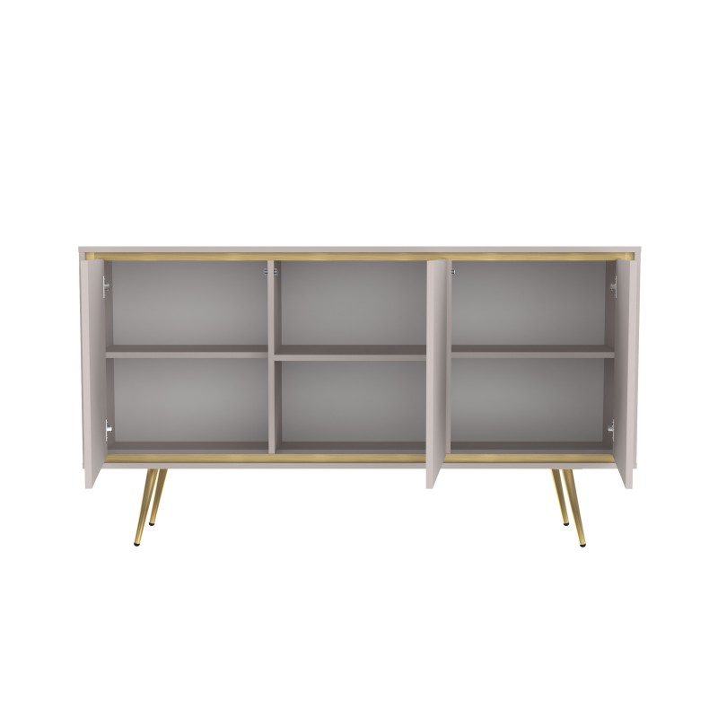 Komoda LORI 150 cm – nowoczesna komoda z 3 drzwiami