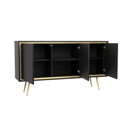 Komoda LORI 150 cm – nowoczesna komoda z 3 drzwiami