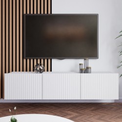 Szafka RTV KAVELL 150 cm – nowoczesna szafka z 3 drzwiami, wisząca/stojąca