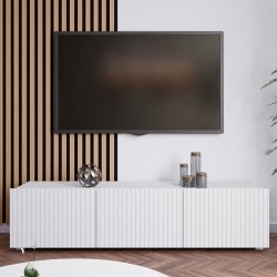 Szafka RTV KAVELL 150 cm – nowoczesna szafka z 3 drzwiami, wisząca/stojąca