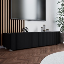 Szafka RTV KAVELL 150 cm – nowoczesna szafka z 3 drzwiami, wisząca/stojąca