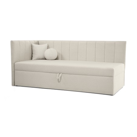 Łóżko młodzieżowe Rafi – tapicerowane łóżko | Bouclé QUELLE