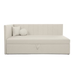 Łóżko młodzieżowe Rafi – tapicerowane łóżko | Bouclé QUELLE