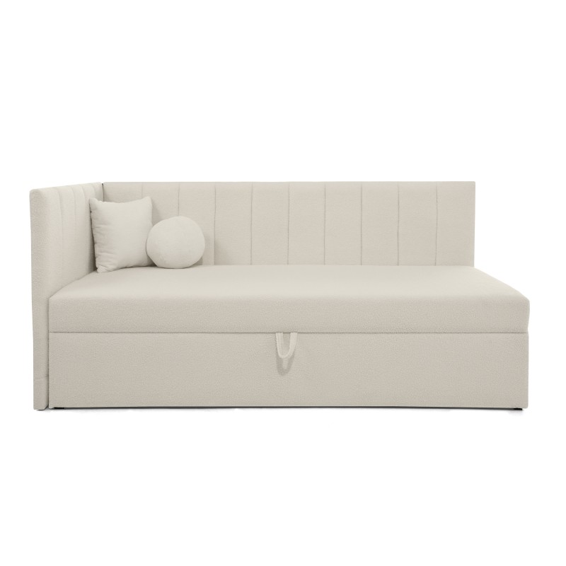 Łóżko młodzieżowe Rafi – tapicerowane łóżko | Bouclé QUELLE