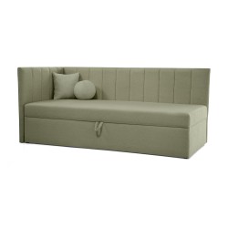 Łóżko młodzieżowe Rafi – tapicerowane łóżko | Bouclé QUELLE