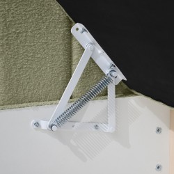 Łóżko młodzieżowe Rafi – tapicerowane łóżko | Bouclé QUELLE