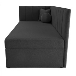 Łóżko młodzieżowe Rafi – tapicerowane łóżko | Bouclé QUELLE