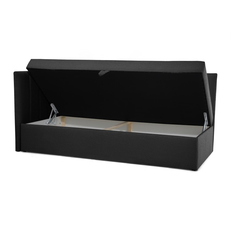 Łóżko młodzieżowe Rafi – tapicerowane łóżko | Bouclé QUELLE