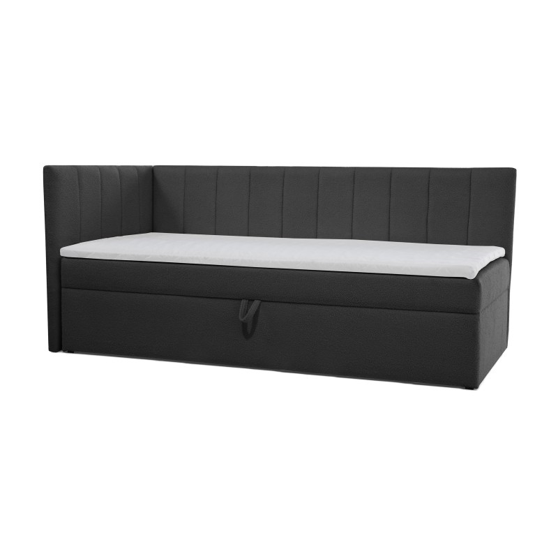 Łóżko młodzieżowe Rafi – tapicerowane łóżko | Bouclé QUELLE