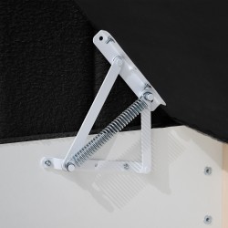 Łóżko młodzieżowe Rafi – tapicerowane łóżko | Bouclé QUELLE