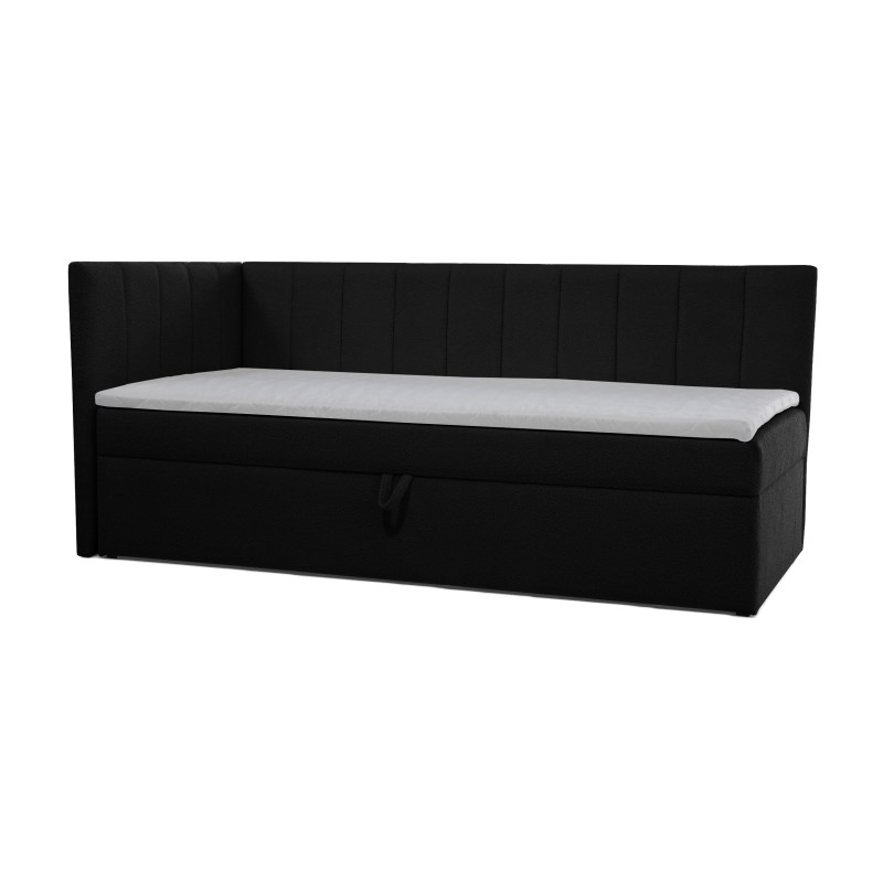 Łóżko młodzieżowe Rafi – tapicerowane łóżko | Bouclé QUELLE