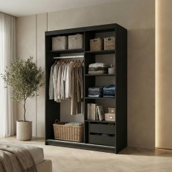 Szafa z drzwiami przesuwnymi HELA | Beautysofa24.pl