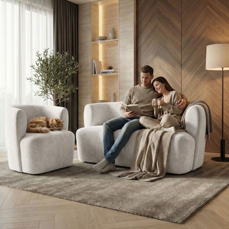 Fotel tapicerowany NORI | BeautySofa24.pl